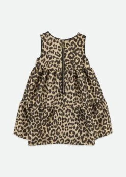 Georgie Leopard Tiered Dress Black 11 Georgie Leopard Tiered Dress Black -Angels-Face Shop Georgie Dress Leopard Back