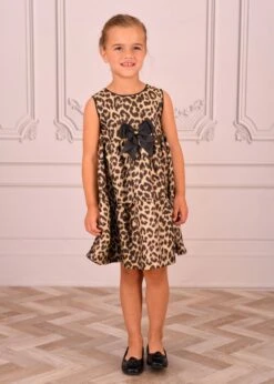 Georgie Leopard Tiered Dress Black 9 Georgie Leopard Tiered Dress Black -Angels-Face Shop Georgie Dress Leopard Lifestyle 3