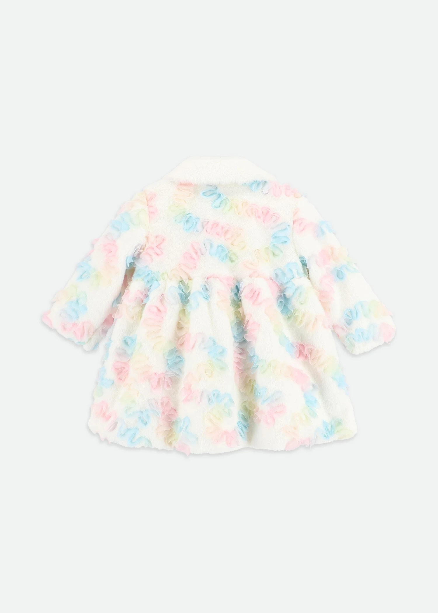 Harmony Baby Fur Pastel Coat Snowdrop 5 Harmony Baby Fur Pastel Coat Snowdrop - Image 5