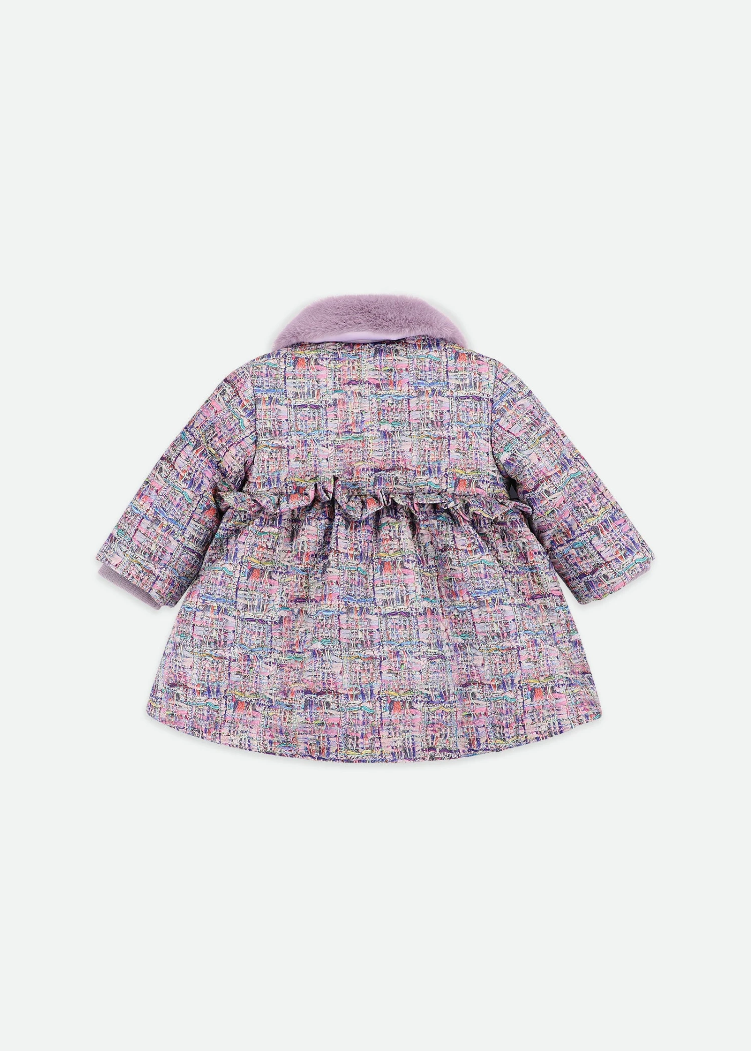 Harmony Baby Coat Purple Mix 4 Harmony Baby Coat Purple Mix - Image 4