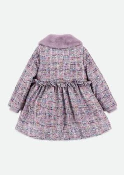 Harmony Coat Purple Mix 9 Harmony Coat Purple Mix -Angels-Face Shop Harmony Coat Purple Back
