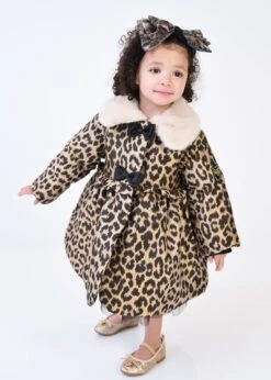 Harmony Baby Coat Black Leopard -Angels-Face Shop Harmony Baby Coat Leopard Lifestyle