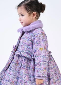 Harmony Baby Coat Purple Mix 6 Harmony Baby Coat Purple Mix -Angels-Face Shop Harmony Baby Coat Leopard Lifestyle 2