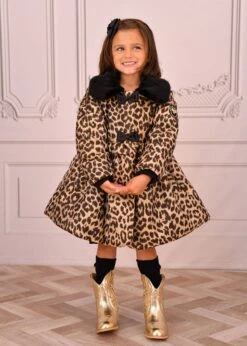 Harmony Coat Black Leopard -Angels-Face Shop Harmony Coat Leopard Lifestyle 1