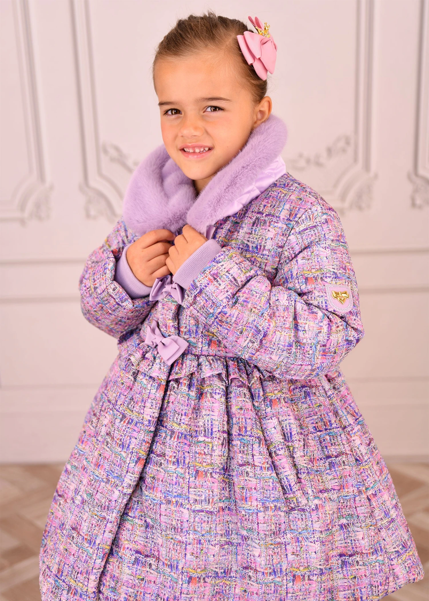 Harmony Coat Purple Mix 4 Harmony Coat Purple Mix - Image 4