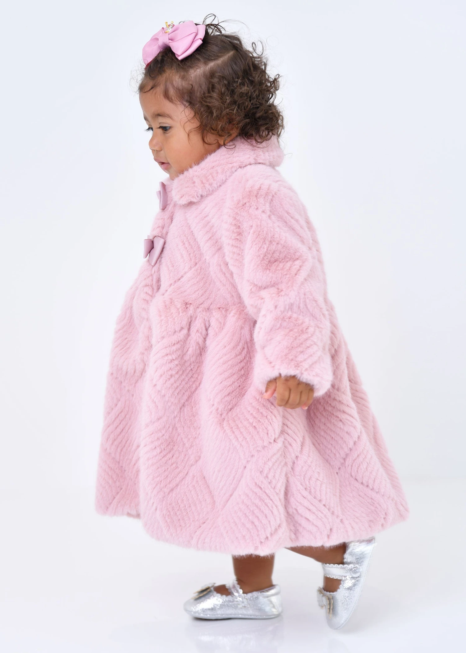 Harmony Baby Fur Coat Tea Rose 3 Harmony Baby Fur Coat Tea Rose - Image 3