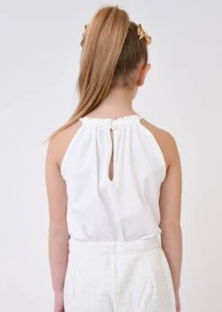 Hendrix Vest Top Snowdrop 6 Hendrix Vest Top Snowdrop -Angels-Face Shop Hendrix Top Snowdrop Lifestyle 1