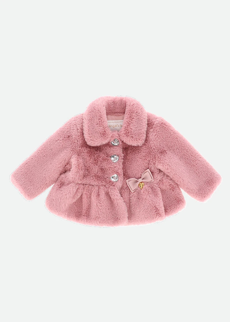 Honey Baby Coat Tea Rose 1 Honey Baby Coat Tea Rose