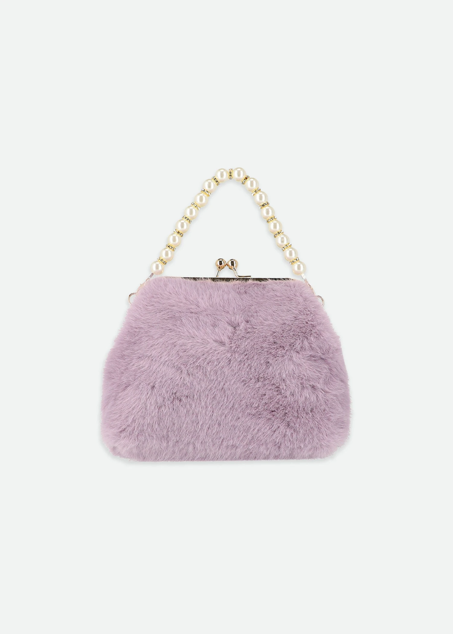 Hope Fur Bag Lilac 4 Hope Fur Bag Lilac - Image 4