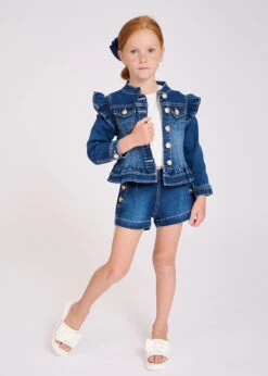 Indigo Denim Jacket -Angels-Face Shop Indigo Jacket Denim Lifestyle