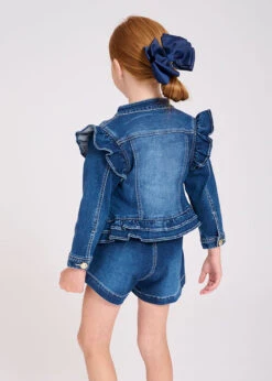 Indigo Denim Jacket -Angels-Face Shop Indigo Jacket Denim Lifestyle 2