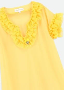 Irena Sparkle Kaftan Dandelion -Angels-Face Shop Irena Kaftan Yellow Detail
