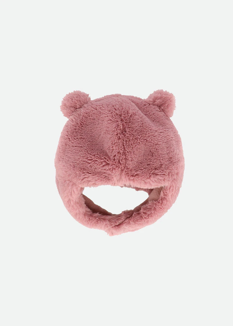 Isabelle Baby Fur Hat Tea Rose 5 Isabelle Baby Fur Hat Tea Rose - Image 5