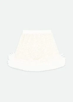 Janice Boucle Sequin Skirt Snowdrop -Angels-Face Shop Janice Skirt Snowdrop Back