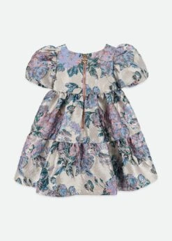 Jordan Flower Jacquard Dress Lilac Rose -Angels-Face Shop Jordan Dress Lilac Back