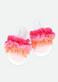 Juliet Blooming Marvellous Sliders White 5 Juliet Blooming Marvellous Sliders White -Angels-Face Shop Juliet Slider BM Top