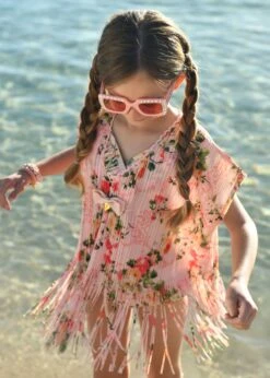 June Primrose Kaftan Pale Pink -Angels-Face Shop June Kaftan Pale Pink Campaign 1