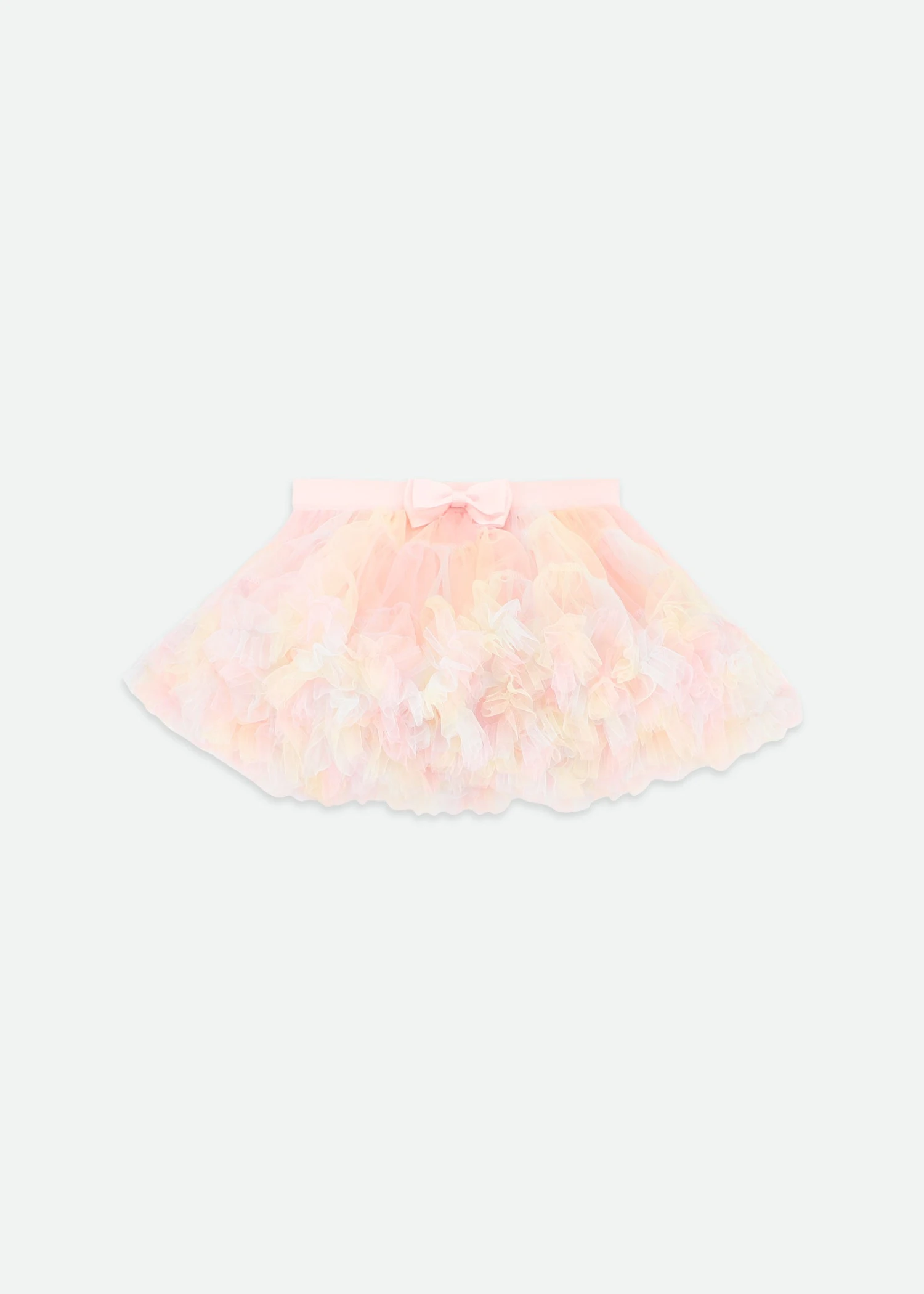 Kitty Baby Tutu Skirt Rainbow 1 Kitty Baby Tutu Skirt Rainbow