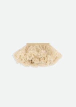 Kitty Baby Sparkle Tutu Sand -Angels-Face Shop Kitty Skirt Gold Back