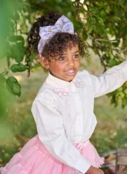 Lana Houndstooth Headband Blue -Angels-Face Shop Lana Headband Blue Campaign