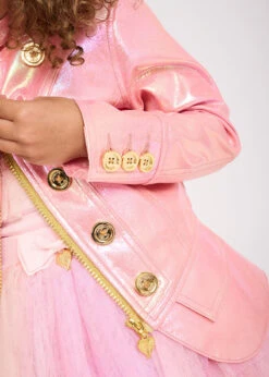 Leanne Jacket Pink 8 Leanne Jacket Pink -Angels-Face Shop Leanne Pink 3