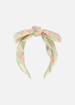 Leigh Headband Peppermint Flower -Angels-Face Shop Leigh Peppermint Back