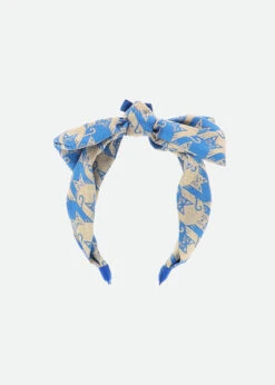 Leigh Headband Royal Blue Cat -Angels-Face Shop Leigh Headband Royal Blue Cat Back