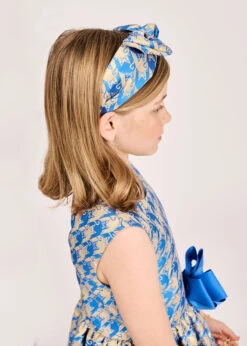 Leigh Headband Royal Blue Cat -Angels-Face Shop Leigh Headband Royal Blue Cat Lifestyle 1