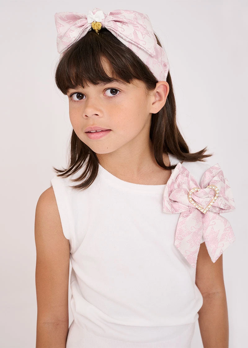 Leigh Headband Snowdrop Cat 2 Leigh Headband Snowdrop Cat - Image 2