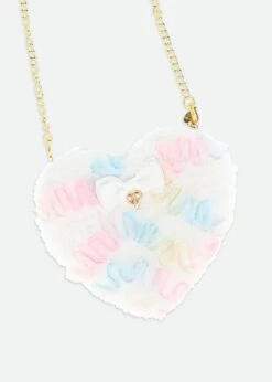 Lillian Pastel Bag Snowdrop -Angels-Face Shop Lillian Bag Snowdrop Detail
