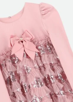 Lively Sequin Tulle Dress Tea Rose -Angels-Face Shop Lively Dress Lilac Detail fb7c6427 bad3 433c 8696 df3ceb753fdd