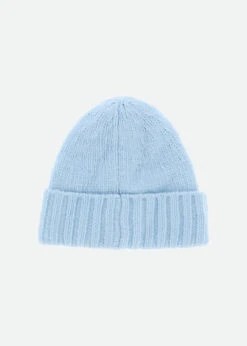Lou Cable Hat Blue 7 Lou Cable Hat Blue -Angels-Face Shop Lou Hat Blue Back