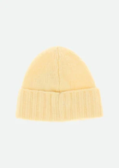 Lou Cable Hat Lemon 9 Lou Cable Hat Lemon -Angels-Face Shop Lou Hat Lemon Back