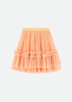 Mabelle Skirt Apricot 7 Mabelle Skirt Apricot -Angels-Face Shop Mabelle Apricot Back