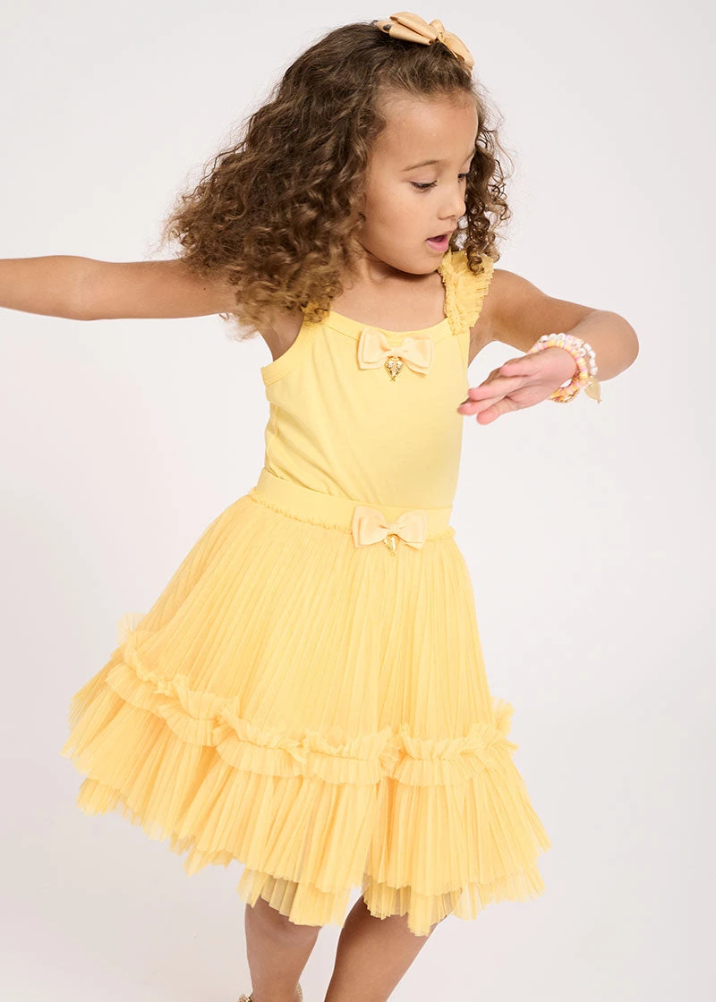 Mabelle Skirt Sunshine Yellow 2 Mabelle Skirt Sunshine Yellow - Image 2