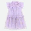 Marietta Multi Glitter Star Dress Lilac