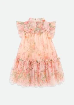 Marigold Primrose Dress Peach -Angels-Face Shop Marigold Dress Peach Back