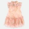 Marigold Primrose Dress Peach