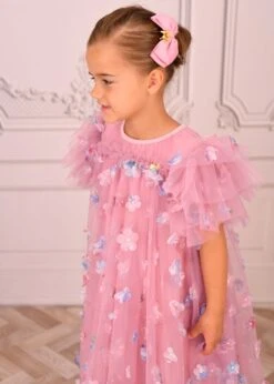 Marlowe Petal Tulle Dress Lilac Rose -Angels-Face Shop Marlowe Dress Lilac Rose Lifestyle 1