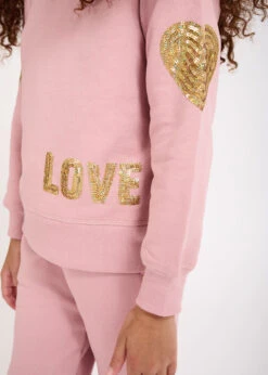 Martha Sweat Top Tea Rose -Angels-Face Shop Martha Tearose 1