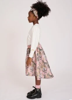 Marty Skirt Rose Zebra -Angels-Face Shop Marty Skirt Tea Rose Lifestyle 2