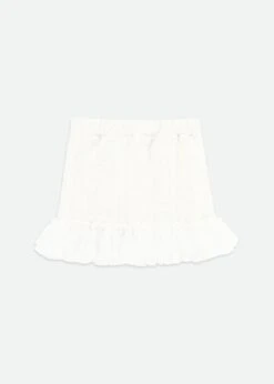 Marylouise Tweed Skirt Snowdrop -Angels-Face Shop Marylouise Skirt Snowdrop Back 8cac25a7 d721 409b a656 be219c88aeb0