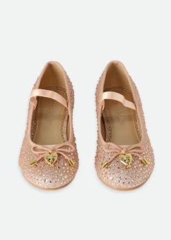 Maya Crystal Pumps Rose Gold -Angels-Face Shop Maya Pump Gold Top