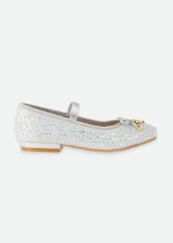 Maya Crystal Pumps Silver 10 Maya Crystal Pumps Silver -Angels-Face Shop Maya Pump Silver Side