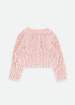 Mckay Baby Cardigan Blush Pink -Angels-Face Shop Mckay Baby Cardigan Blush Back