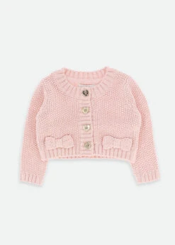 Mckay Baby Cardigan Blush Pink
