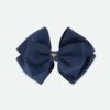 Mega Hair Bow Navy