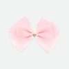 Mega Hair Bow Pale Pink