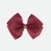 Mega Hair Bow Burgundy