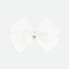Mega Hair Bow Snowdrop